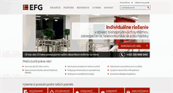 Desktop Screenshot of efgslovakia.sk